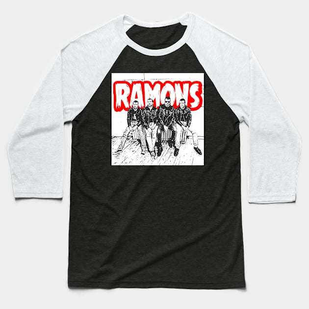 The RAMONS Baseball T-Shirt by Bhrnt